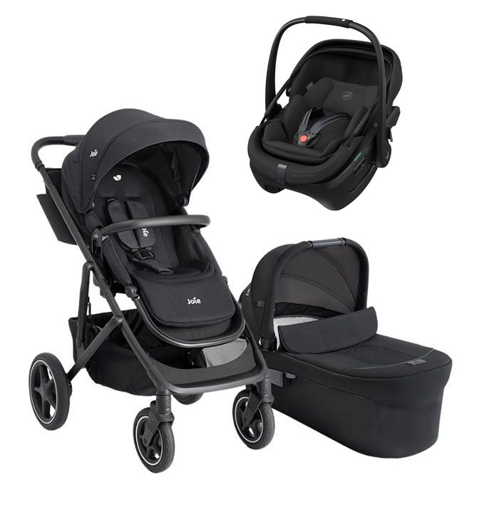 Joie Elara duovagn + Maxi-Cosi Coral Slide Pro babyskydd