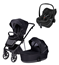 Tinynord Lux duovagn + Maxi-Cosi Pebble Slide Pro babyskydd