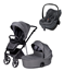Tinynord Lux duovagn + Maxi-Cosi Pebble Slide Pro babyskydd