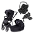 Tinynord Lux duovagn + Maxi-Cosi Pebble Slide Pro babyskydd + isofixbas