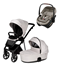 Tinynord Lux duovagn + Maxi-Cosi Coral Slide Pro babyskydd