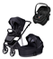 Tinynord Lux duovagn + Maxi-Cosi Coral Slide Pro babyskydd