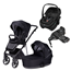 Tinynord Lux duovagn + Maxi-Cosi Coral Slide Pro babyskydd + isofixbas