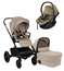 Nuna Mixx Next duovagn + Thule Maple babyskydd