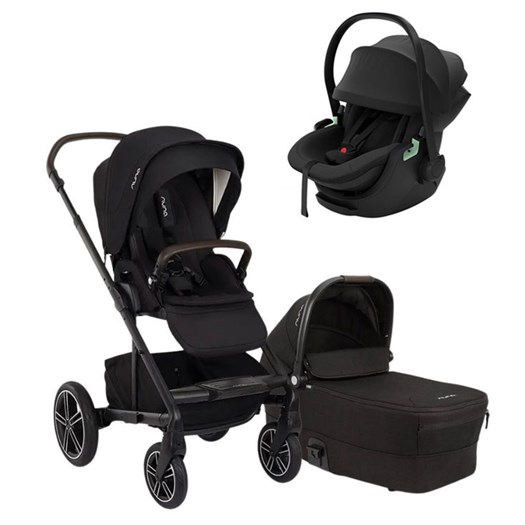 Nuna Mixx Next duovagn + Thule Maple babyskydd