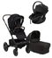 Nuna Mixx Next duovagn + Thule Maple babyskydd