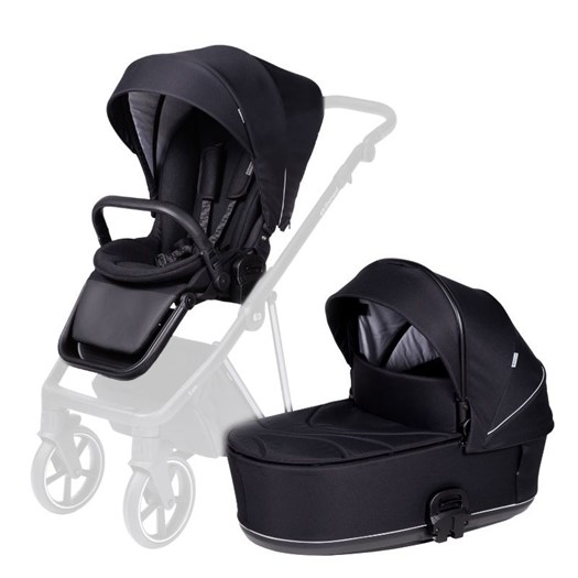 Tinynord sitt- & liggdel Lux, caviar black
