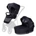 Tinynord sitt- & liggdel Lux, caviar black
