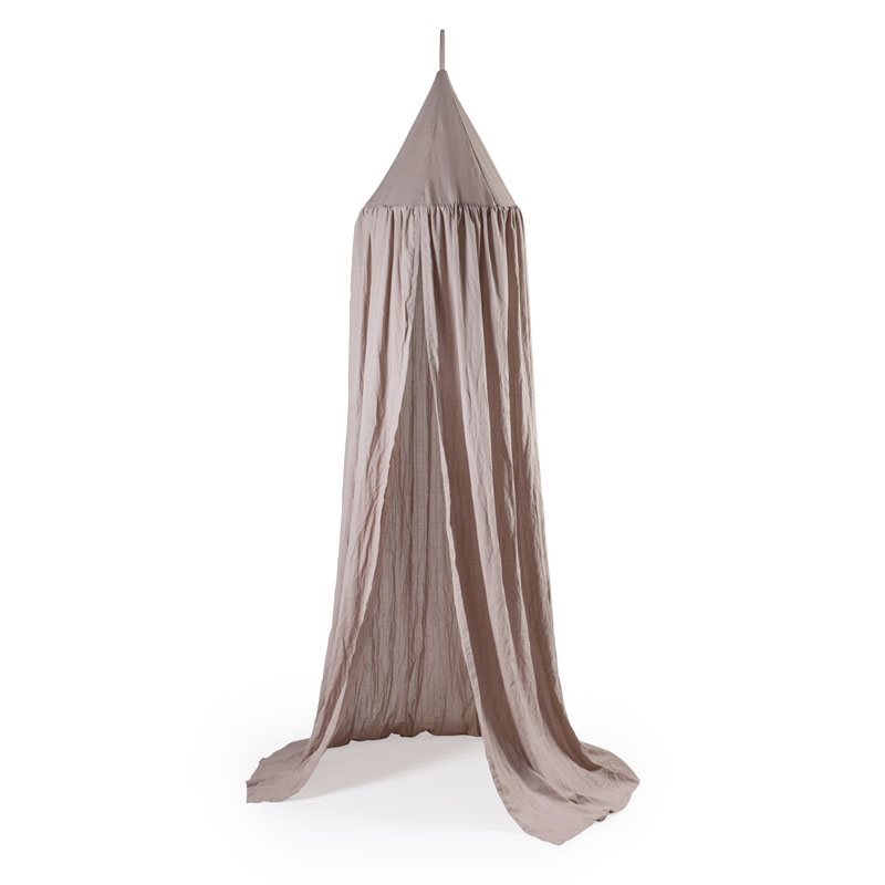 Sebra s&auml;nghimmel, jetty beige dobby