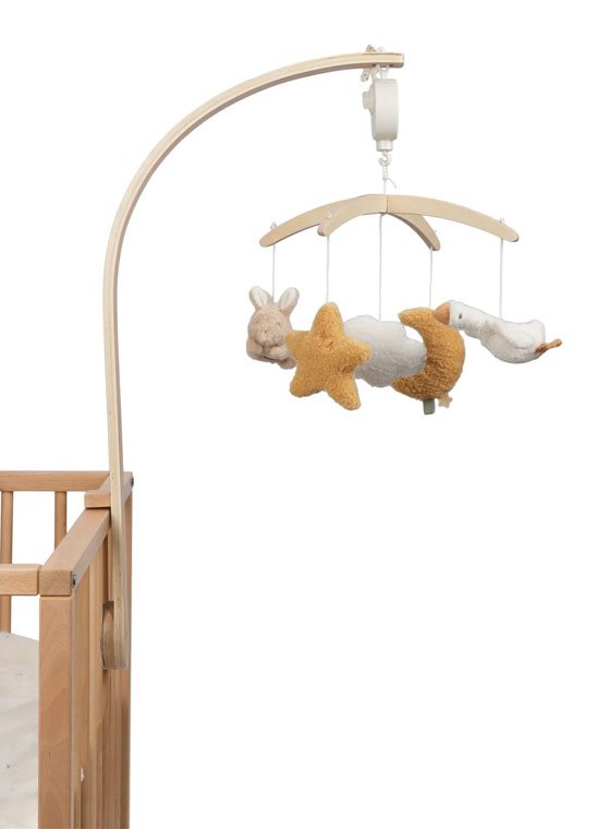 Little Dutch musikmobil med arm i tr&auml;, Newborn