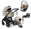 Emmaljunga Sento Pro duovagn Ergo+ 2027 + Baby-Safe pro babyskydd + bas