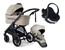Emmaljunga Sento Pro duovagn Ergo+ 2027 + BeSafe iZi Go Modular X2 babyskydd