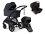 Emmaljunga Sento Pro duovagn Ergo+ 2027 + Nuna Pipa Urbn babyskydd med isofix