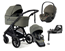 Emmaljunga Sento Pro duovagn Flat+ 2027 + Britax Römer Baby-Safe Pro babyskydd + bas
