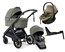 Emmaljunga Sento Max duovagn Flat+ 2027 + Thule Maple babyskydd + isofixbas