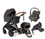 Emmaljunga Sento duovagn Ergo+ 2027 + Maxi-Cosi Pebble Slide Pro babyskydd + isofixbas