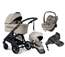 Emmaljunga Sento duovagn Ergo+ 2027 + Maxi-Cosi Pebble Slide Pro babyskydd + isofixbas