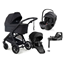 Emmaljunga Sento duovagn Ergo+ 2027 + Britax Römer Baby-Safe Pro babyskydd + bas