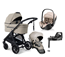 Emmaljunga Sento duovagn Ergo+ 2027 + Britax Römer Baby-Safe Pro babyskydd + bas