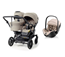 Emmaljunga Double Sento syskonvagn 2027 + Britax Römer Baby-Safe Pro babyskydd