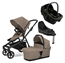 Thule Sleek 2 duovagn + Axkid Zero Pro babyskydd + isofixbas
