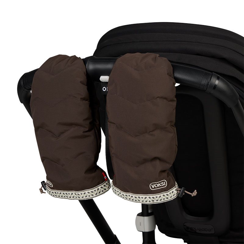 Voksi handmuff singel chocolate snow Limited Edt