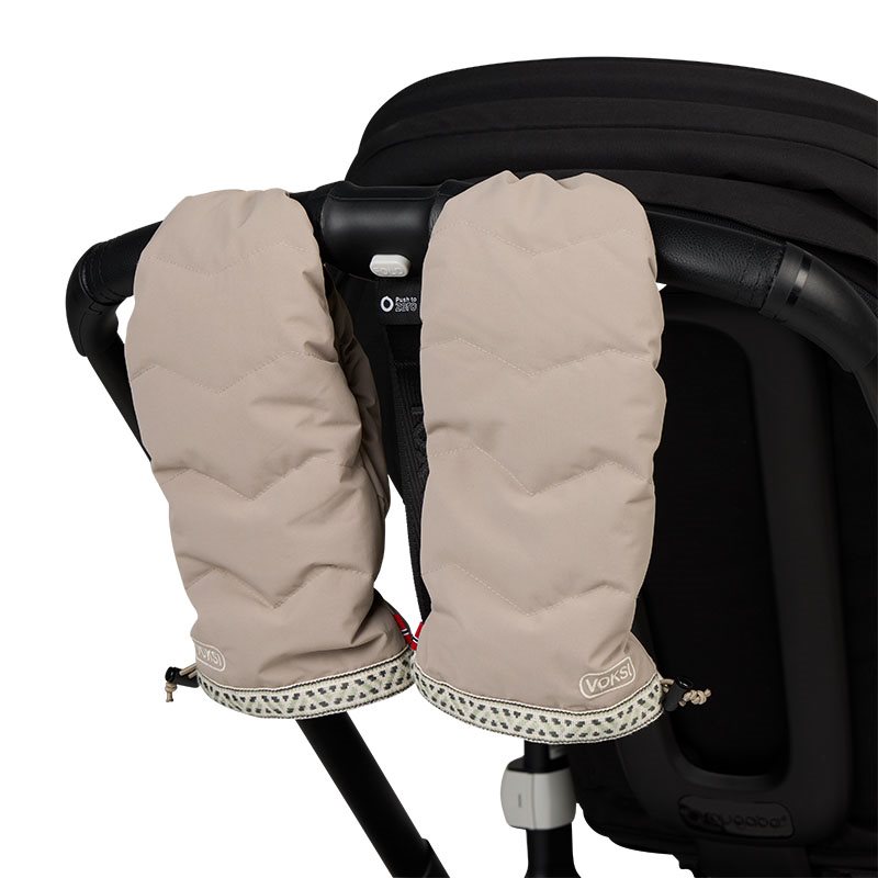 Voksi handmuff singel clay snow Limited Edt