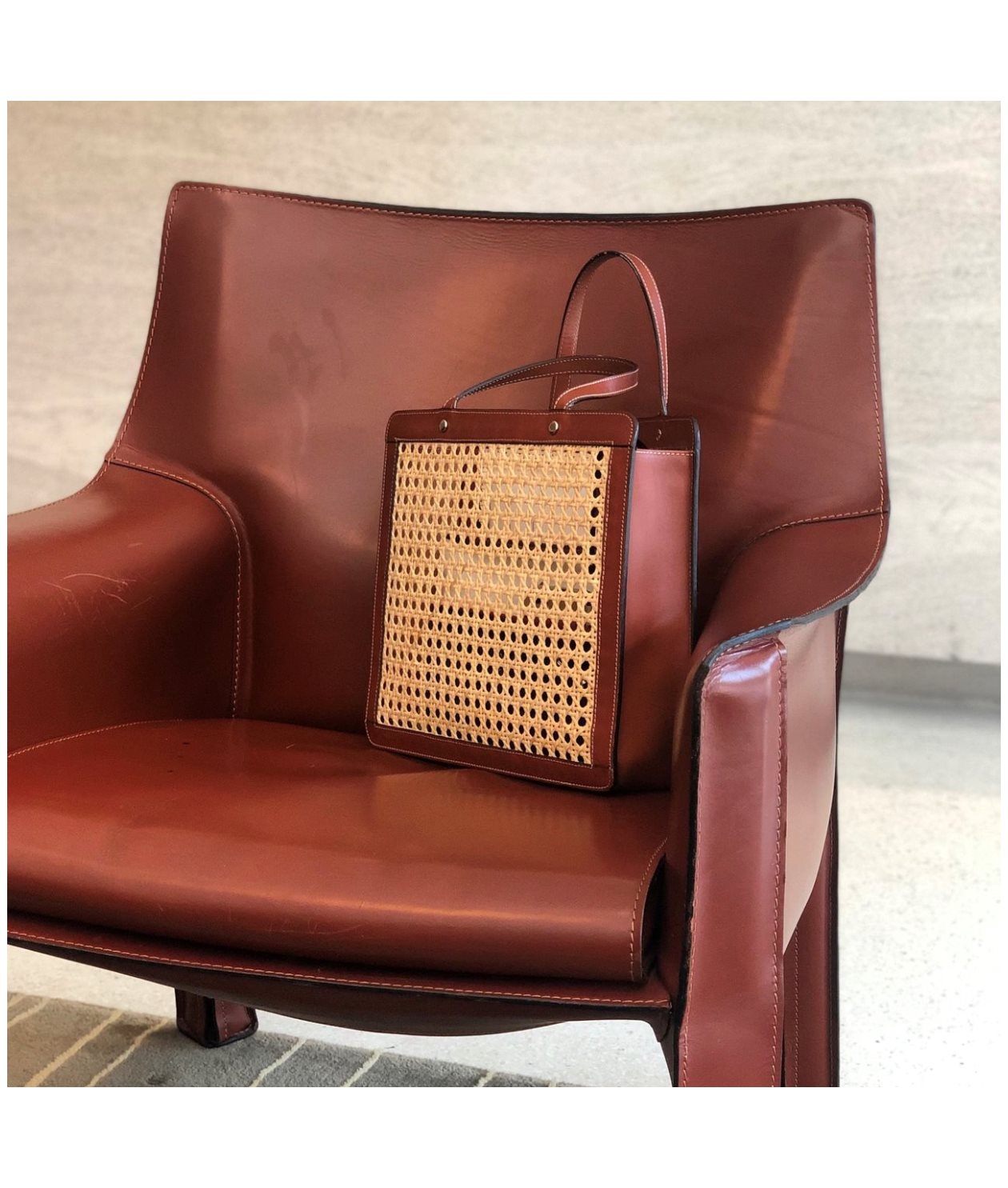 【PALMGRENS/パームグレンス】Classic Rattan Bag Classic Rattan Bag by Palmgrens | - Great Dane