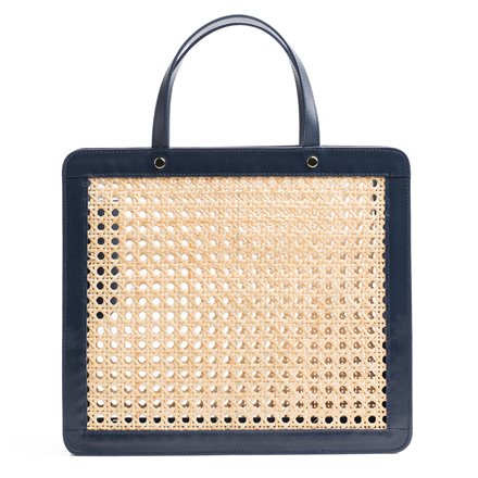 PALMGRENS パームグレンス★Classic Rattan Bag バッグ Palmgrens - Rattan Bag Original - Leather since 1896