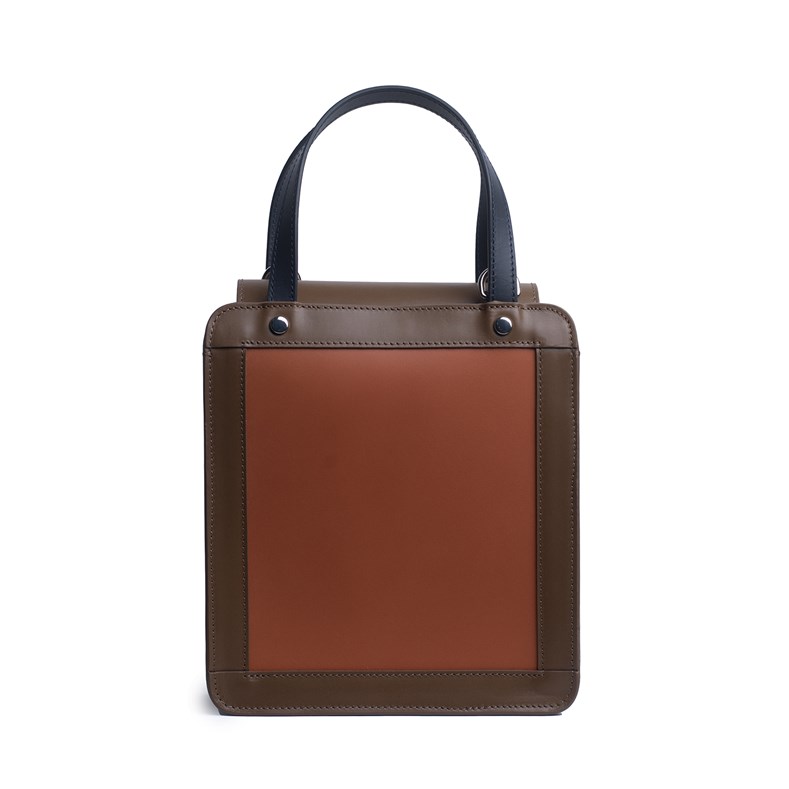 Mini Square Tote Tricolore