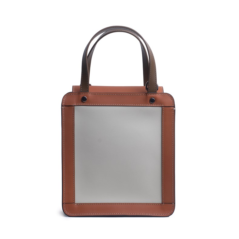 Mini Square Tote Tricolore
