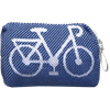 Kulturbeutel 8cm Fahrrad Blau
