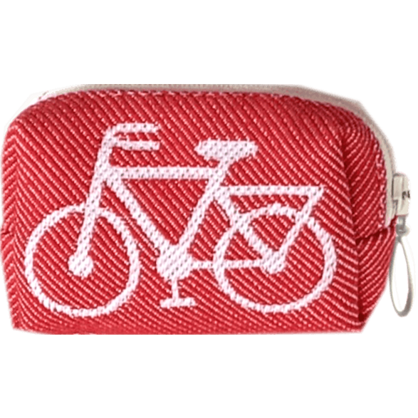 Pouch 8cm Bicycle Red