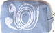Pouch 8cm Cords Light-blue