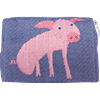 Pochette 12cm Cochon Bleu