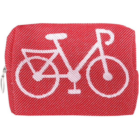 Pouch 12cm Bicycle Red