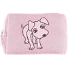 Kulturbeutel 12cm Hund Rosa