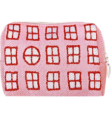 Pouch 12cm Windows Pink