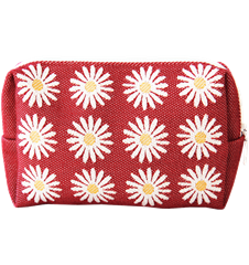 Pouch18cm Daisy Red
