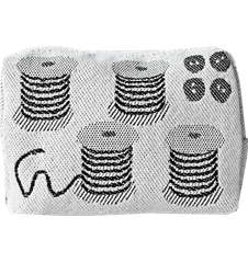 Pouch 12cm Sewing kit Black