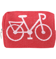Pochette 12cm Vélo Rouge