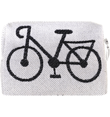 Pochette 12cm Vélo Blanc
