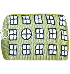 Pouch 12cm Windows Green