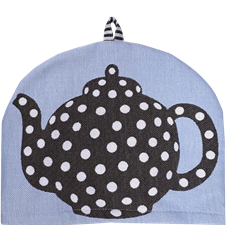 Couvre-théière théière Bleue