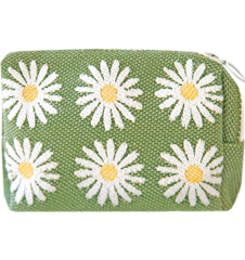 Pouch 12cm Daisy Green