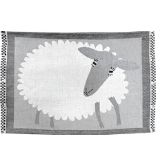 Table mat Sheep White
