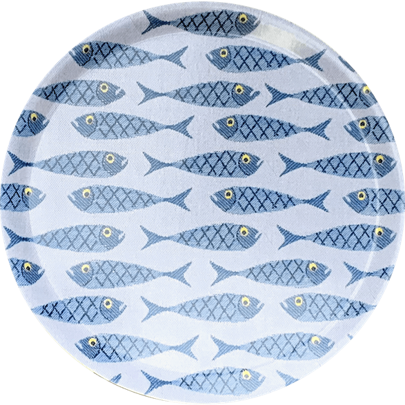 Tablett D 38 Fisch