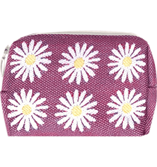 Necessär 12cm Prästkrage Lila
