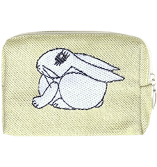 Pochette 12cm Lapin Jaune