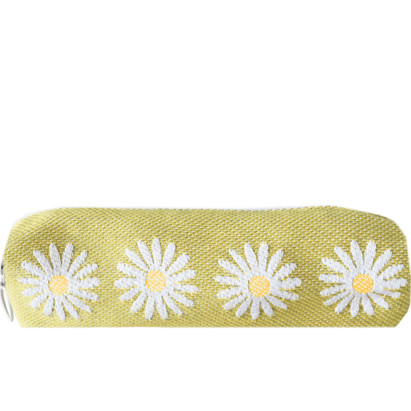 Federtasche Wiesen-Margerite Limettengrün